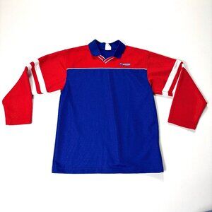 VTG Tommy Hilfiger Mens International Athletics Long Sleeve Shirt M (Tag XL)